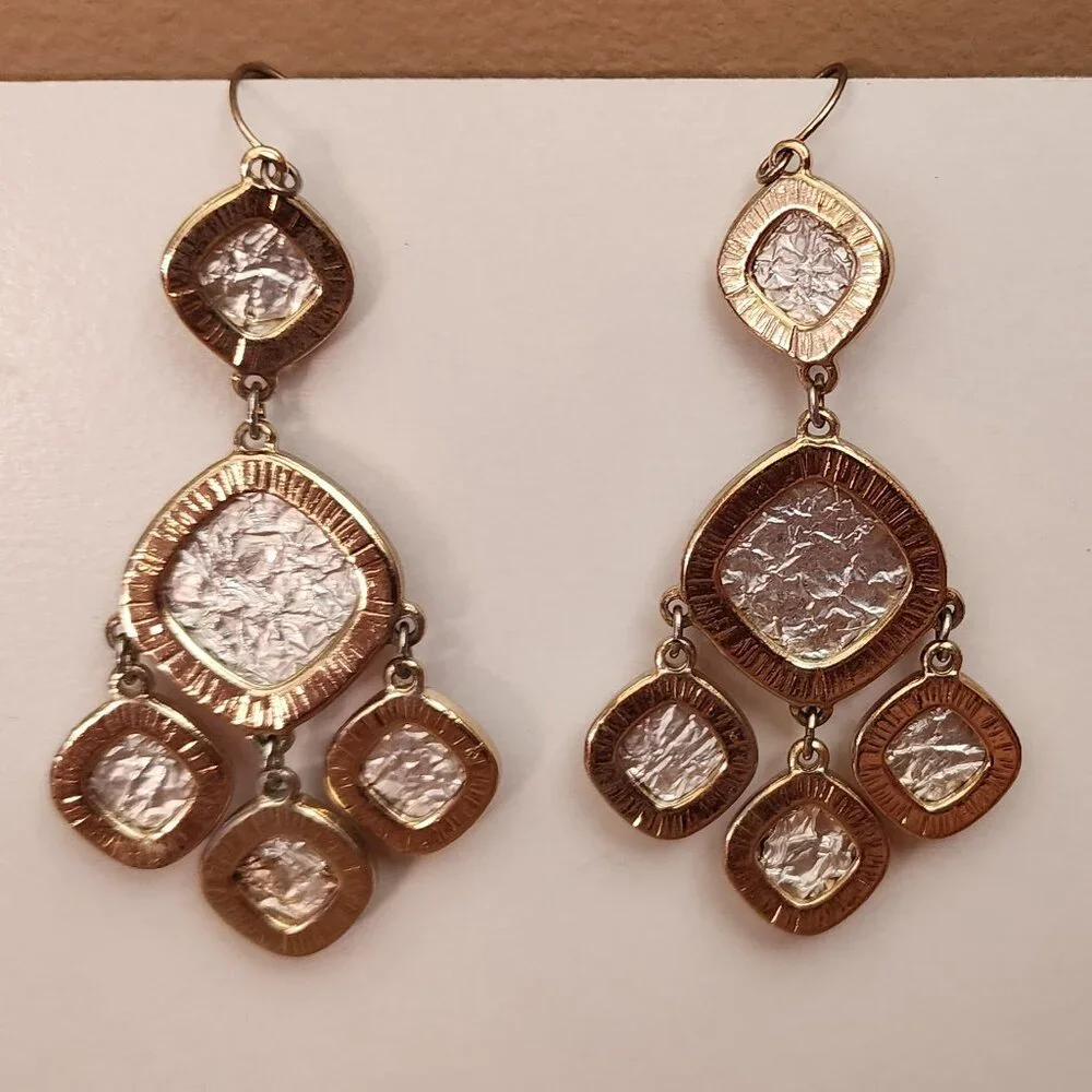 Vintage Costume One Of A Kind Earrings